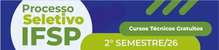 Processo Seletivo 2026 2º Semestre